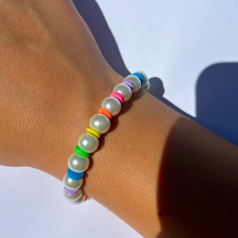 PRIDE MONTH RAINBOW BRACELET!!!